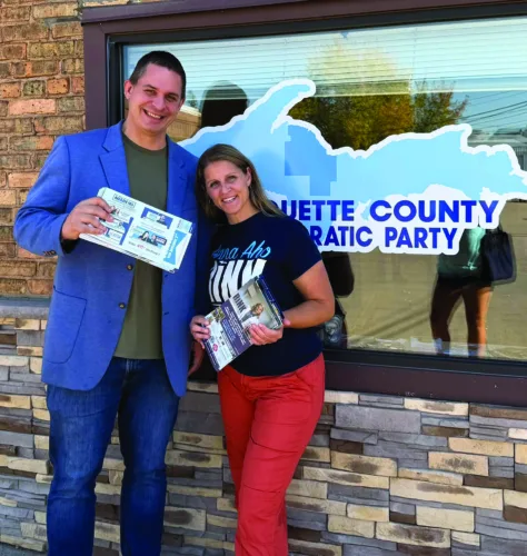 Attorney general candidate campaigns in Upper Peninsula